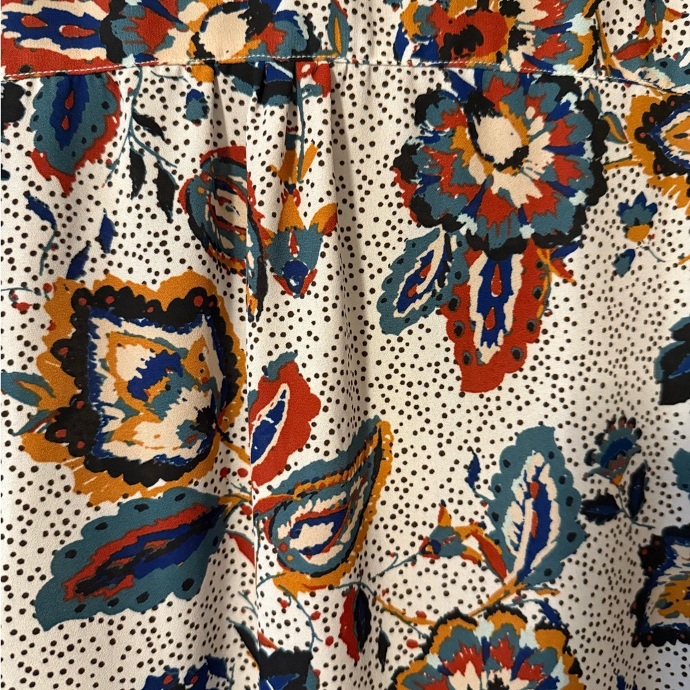 Maurices Colorful Patterned Blouse - Picture 4 of 4